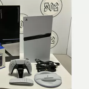 Sony PlayStation 5 Pro Digital PS5 2TB White Full Combo Console 