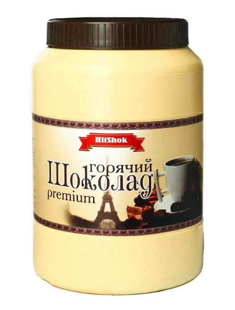 Горячий шоколад Hitshok Premium,  Elite,  Milk,  1000 г. 3