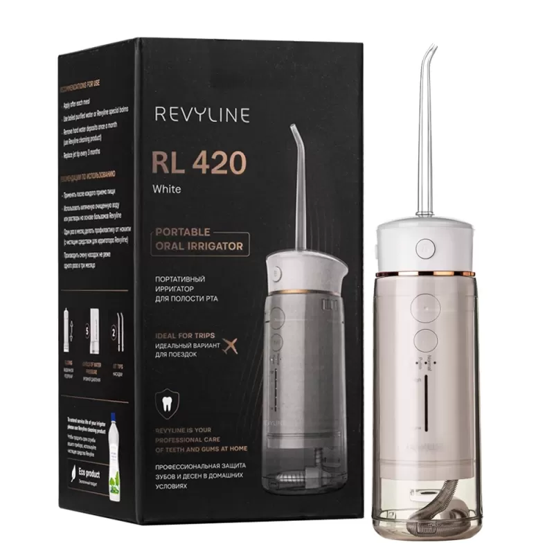 Компактный ирригатор Revyline RL 420 (белый)