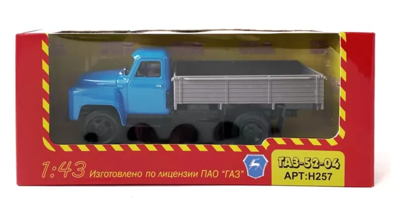 Модель  ГАЗ -52-04 маcштaб 1/43 ,  Наш автопром  5